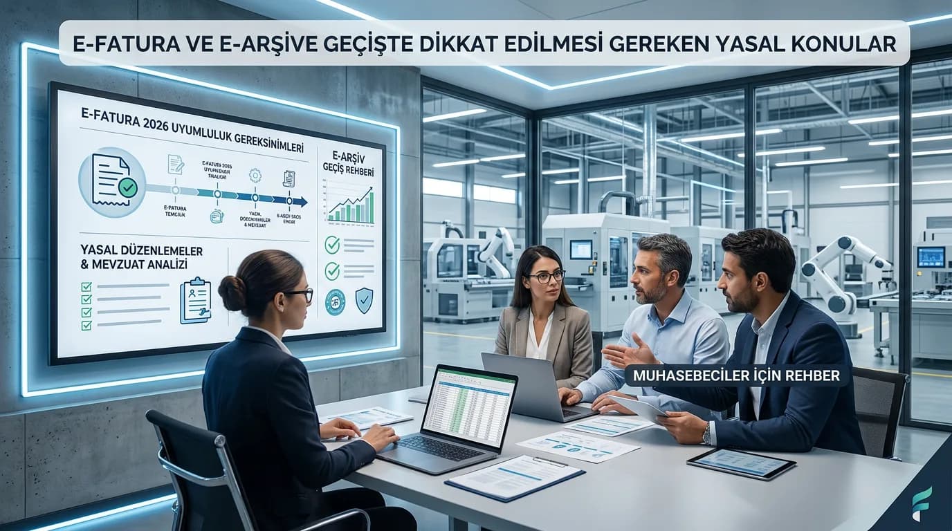 E-Fatura ve E-Arşive Geçişte Dikkat Edilmesi Gereken Yasal Süreçler (2026 Güncel)