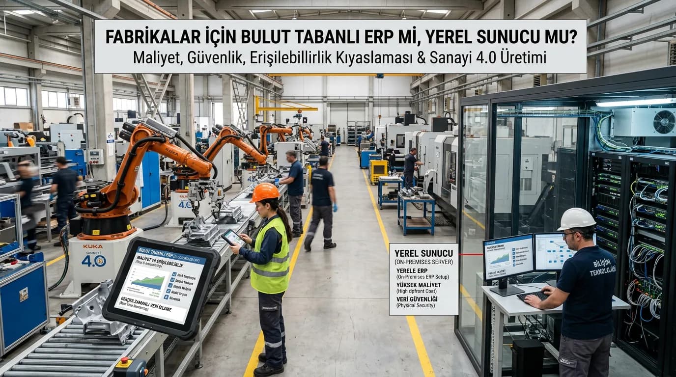 Bulut ERP mi Yoksa Yerel Sunucu mu?