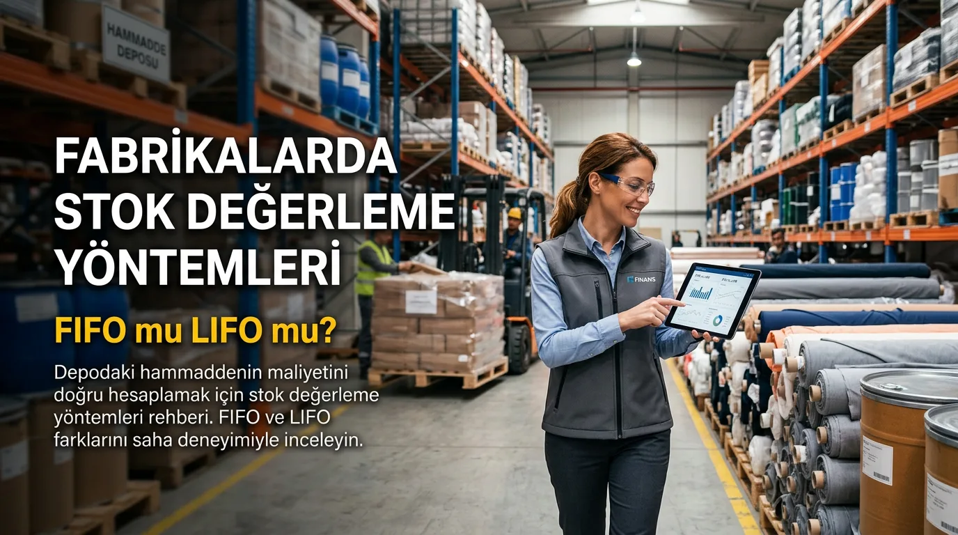 Fabrikalarda Stok Değerleme Yöntemleri: FIFO mu LIFO mu Seçilmeli?