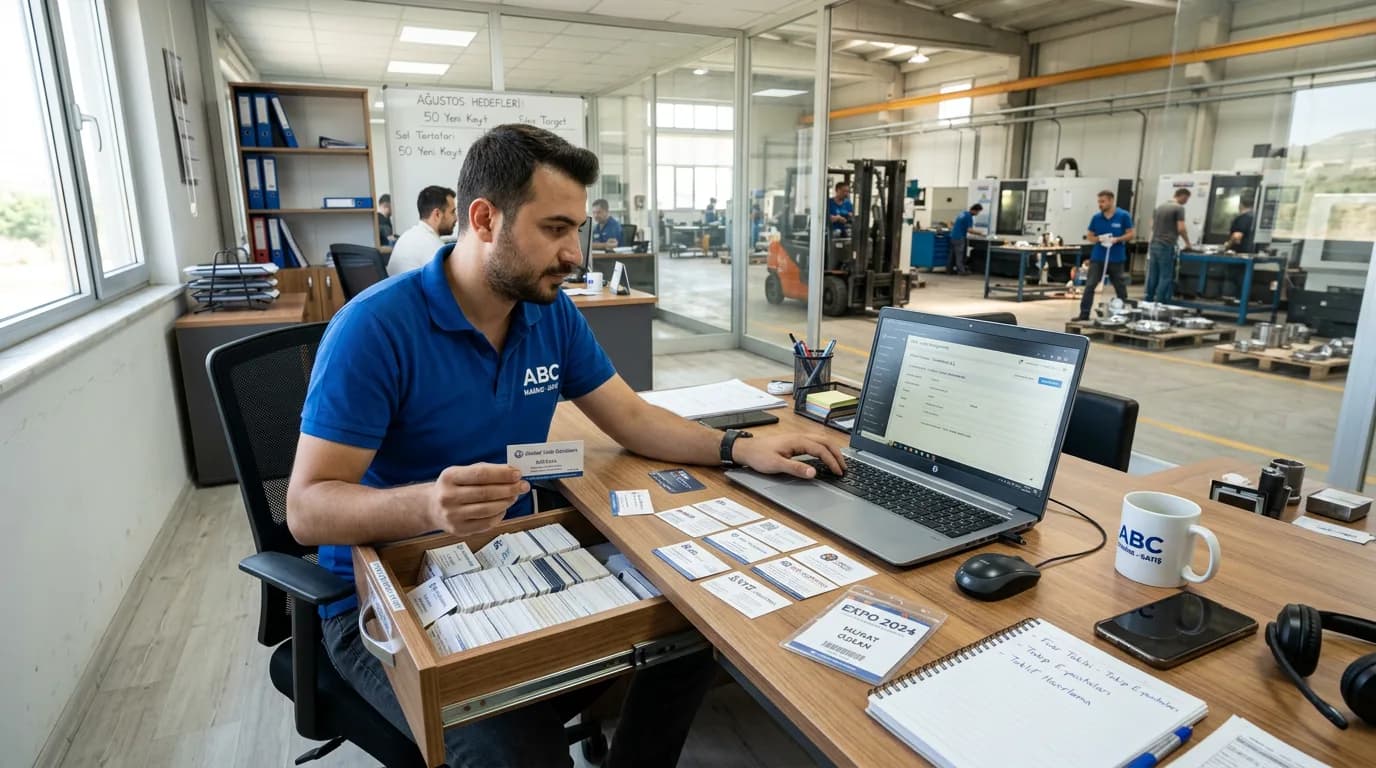 Fuar Sonrası Toplanan Kartvizitler Satışa Nasıl Dönüşür?