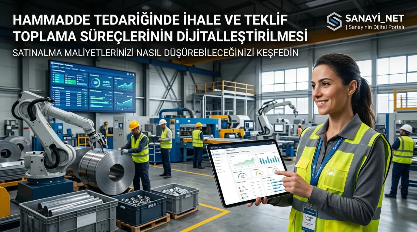 Hammadde Tedariğinde İhale ve Teklif Toplama Süreçlerinin Optimizasyonu