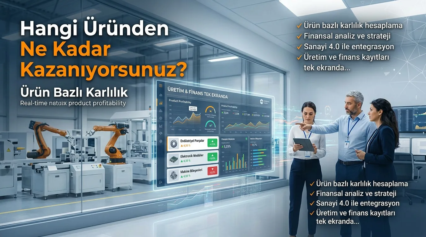 Hangi Üründen Ne Kadar Kazanıyorsunuz? Ürün Bazlı Karlılık Analizi