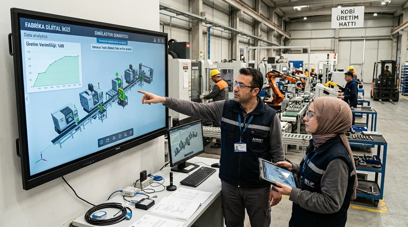 KOBİ'ler İçin Dijital İkiz (Digital Twin) Teknolojisi Ne İşe Yarar?
