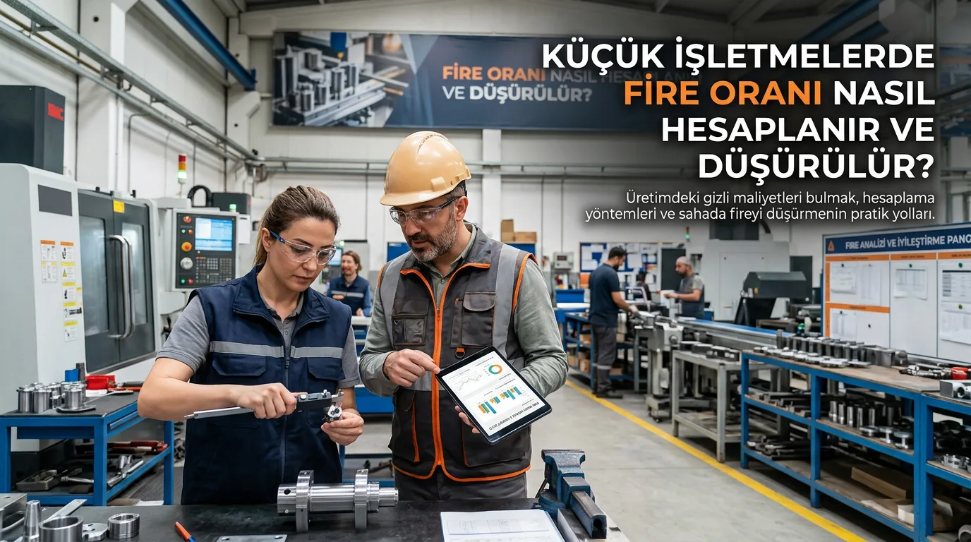 Küçük İşletmelerde Fire Oranı Nasıl Hesaplanır ve Düşürülür?