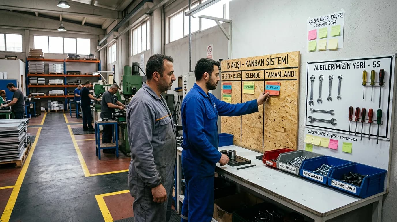 Küçük Ölçekli Üretim Tesislerinde Yalın Üretim Teknikleri Nelerdir?