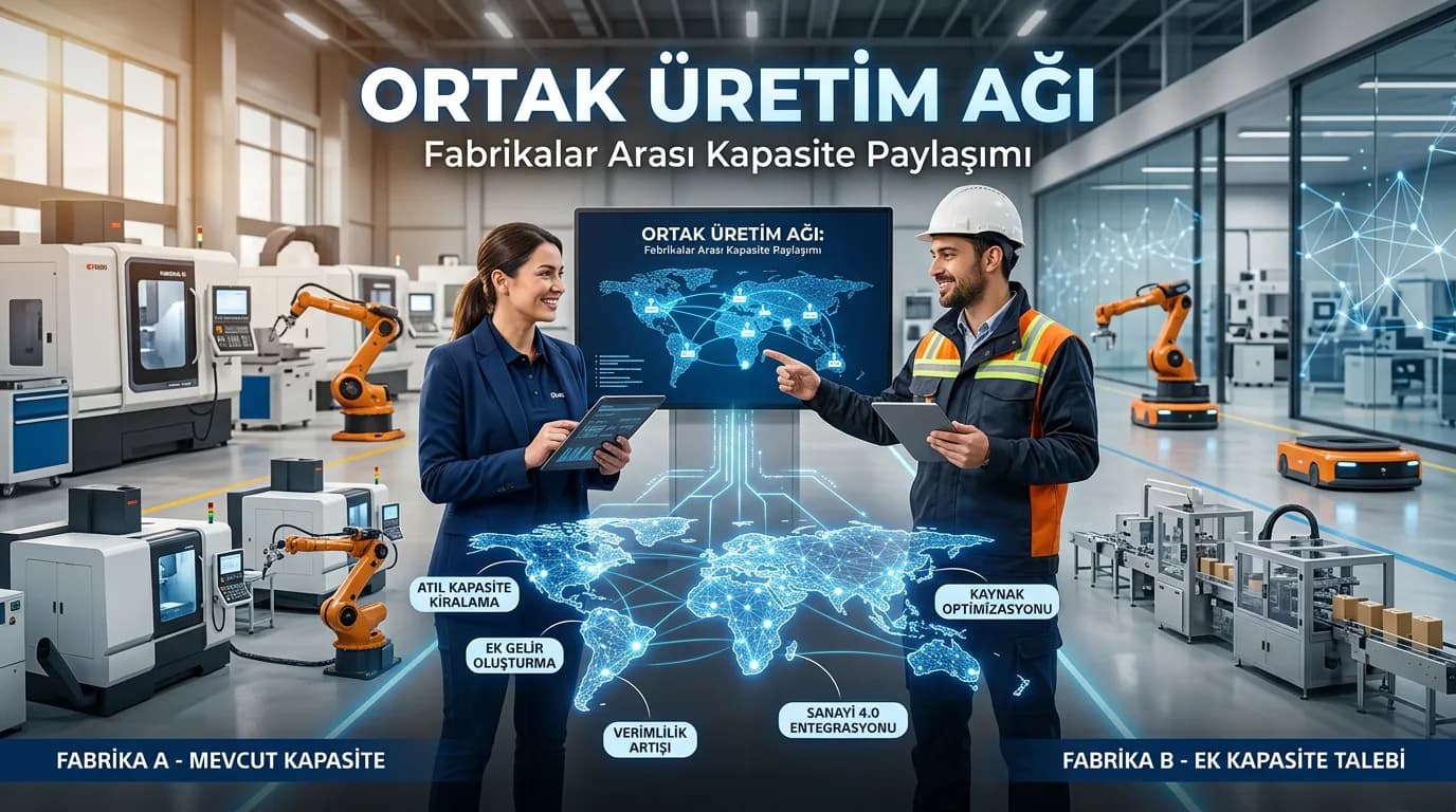Ortak Üretim Ağı Nedir? Fabrikalar Arası Kapasite Paylaşımı