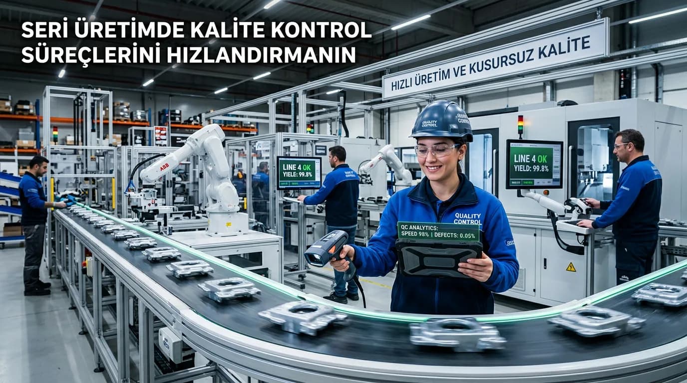 Seri Üretimde Kalite Kontrol Süreçlerini Hızlandırmanın Yolları