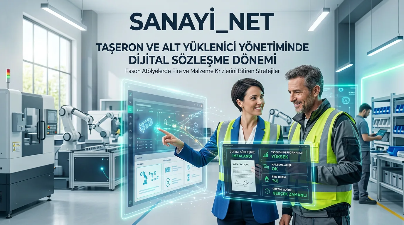Taşeron ve Alt Yüklenici Yönetiminde Dijital Sözleşme Dönemi