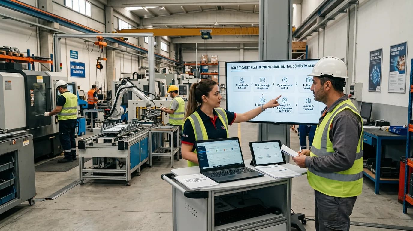 Üretici Firmalar İçin B2B E-Ticaret Platformlarına Giriş Rehberi
