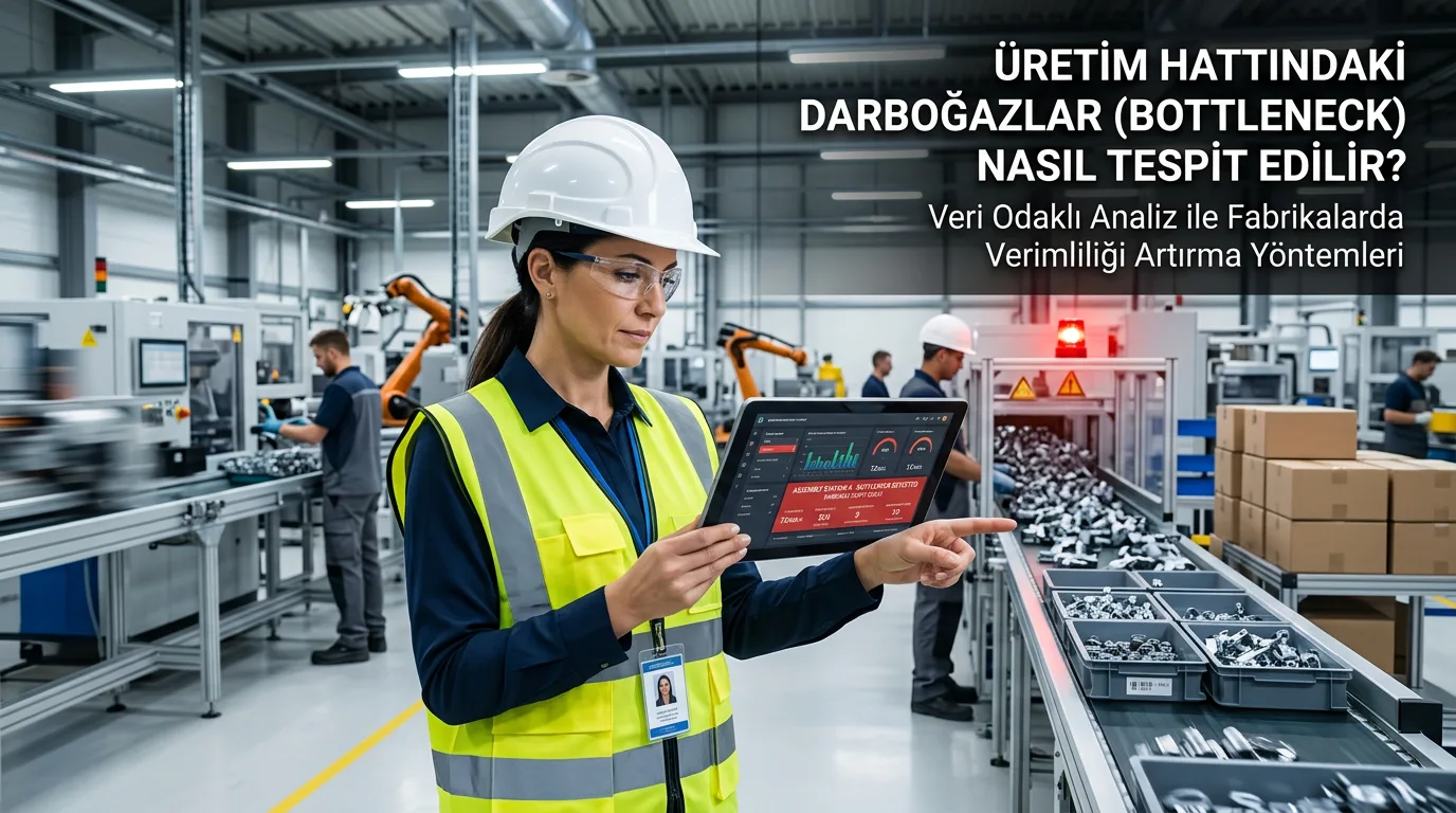 Üretim Hattındaki Darboğazlar (Bottleneck) Nasıl Tespit Edilir ve Çözülür?