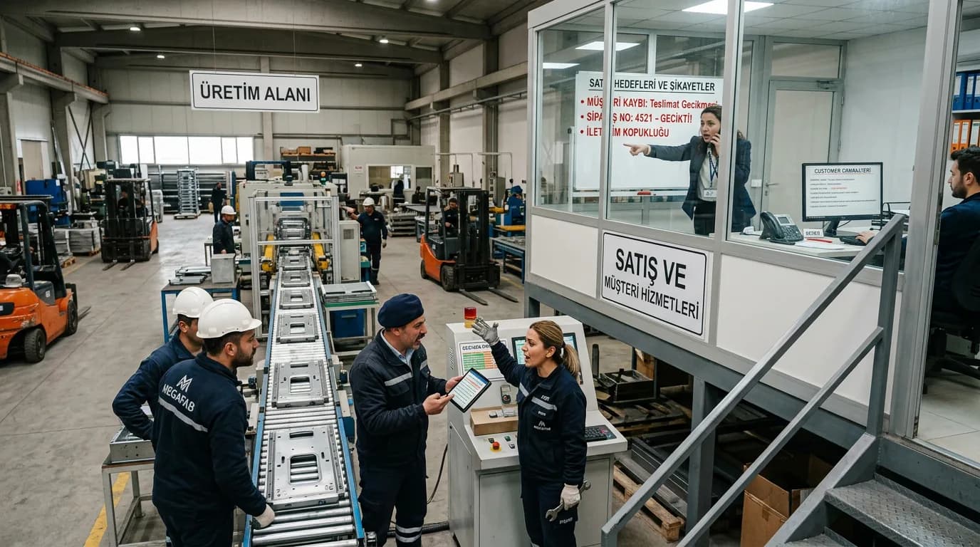 Üretim ile Satış Departmanı Arasındaki Kopukluk Nasıl Giderilir