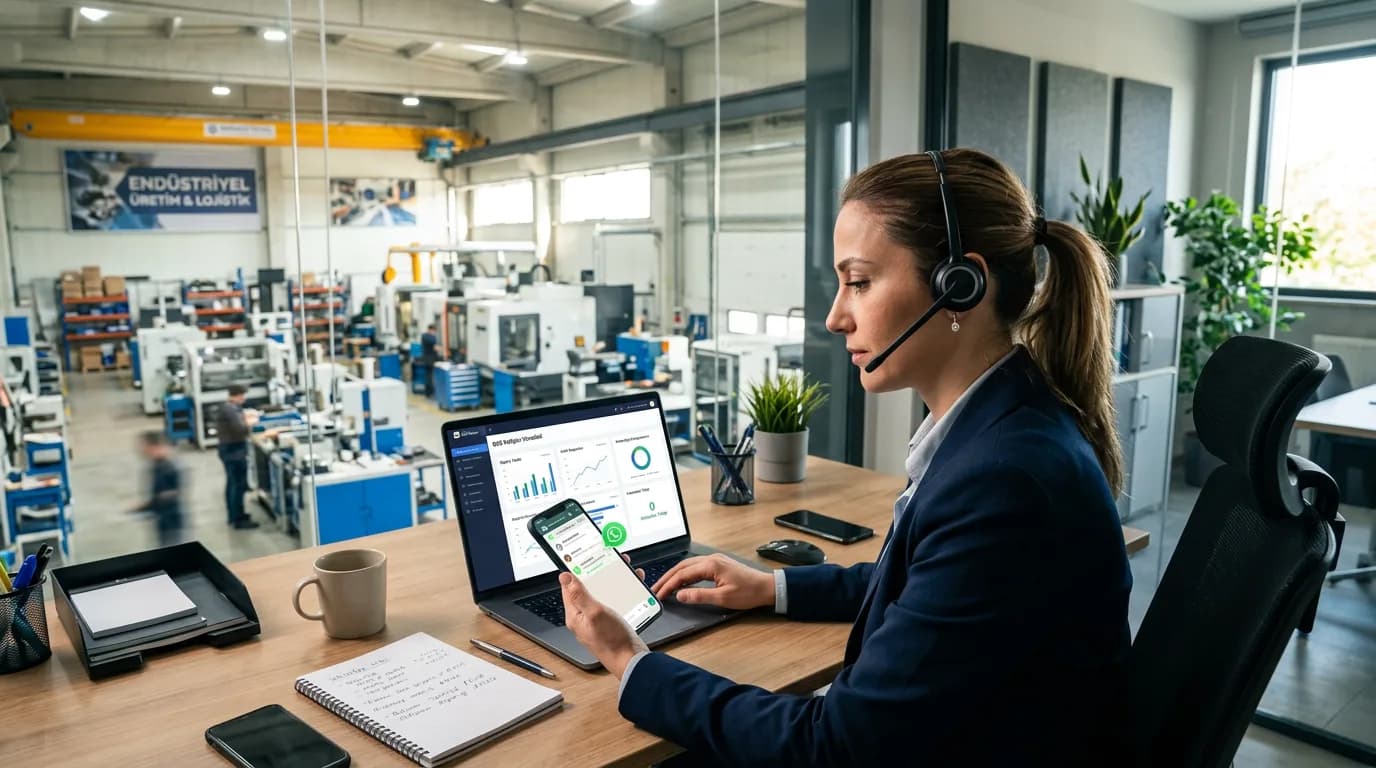WhatsApp Üzerinden B2B Sipariş Alan Firmalar İçin İletişim Yönetimi
