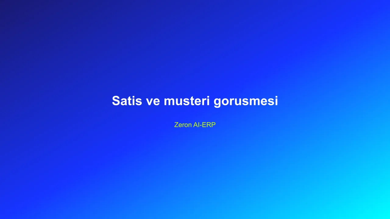 Teklif Hazırlamaya Saat Harcamayın, Satışa Odaklanın.